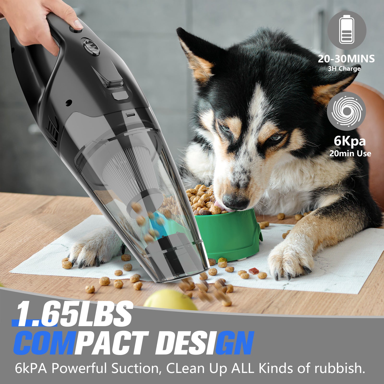 ATJ-2166 Handheld Vacuum Cordless