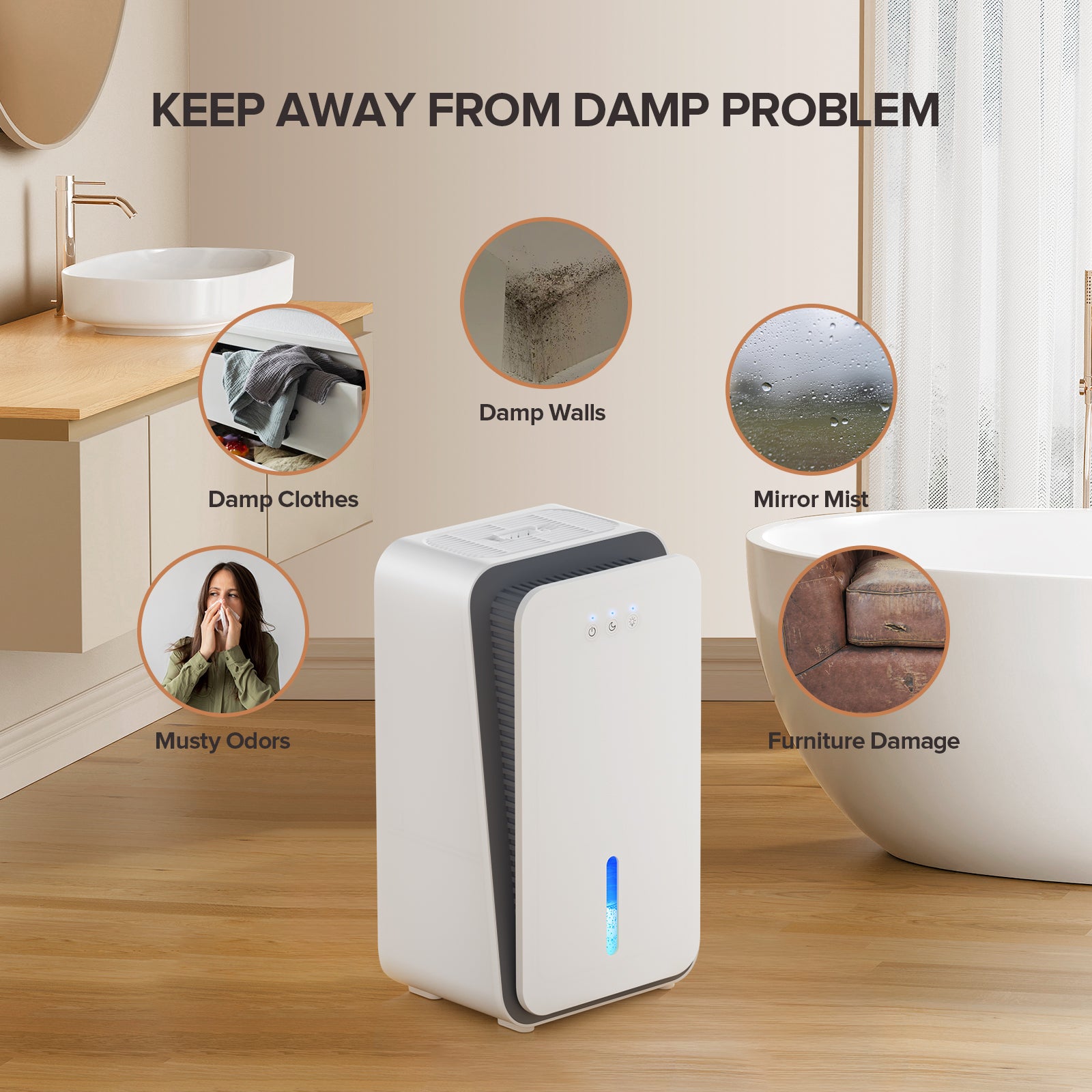 CS08 Dehumidifier for Home