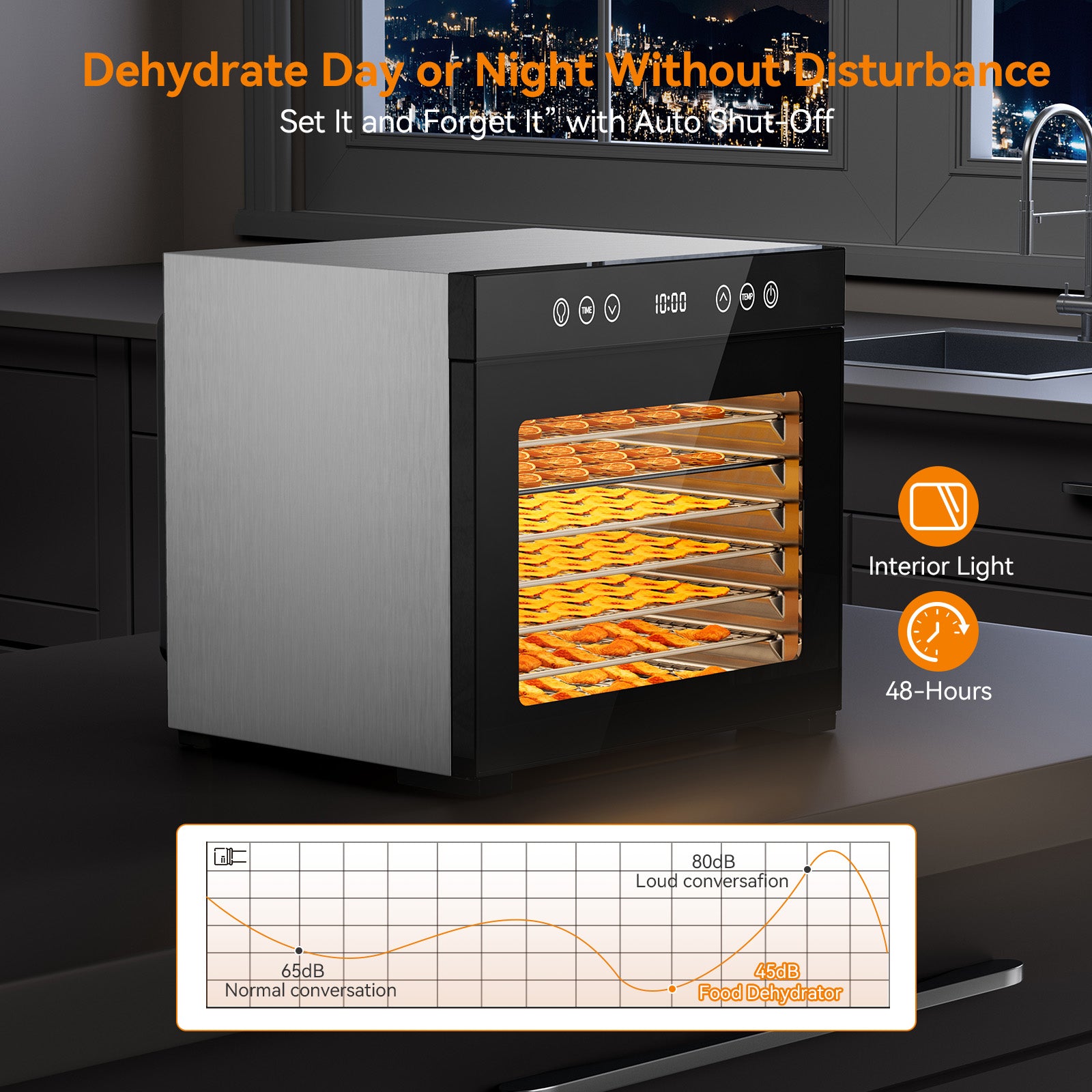 FD-1033 Food Dehydrator for Home