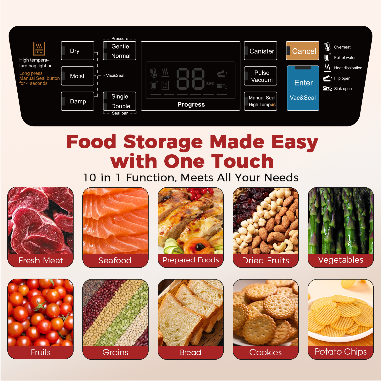 SV628 Vacuum Sealer Machine