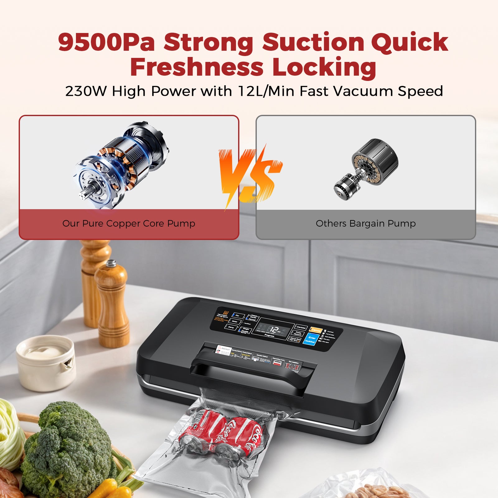 SV628 Vacuum Sealer Machine