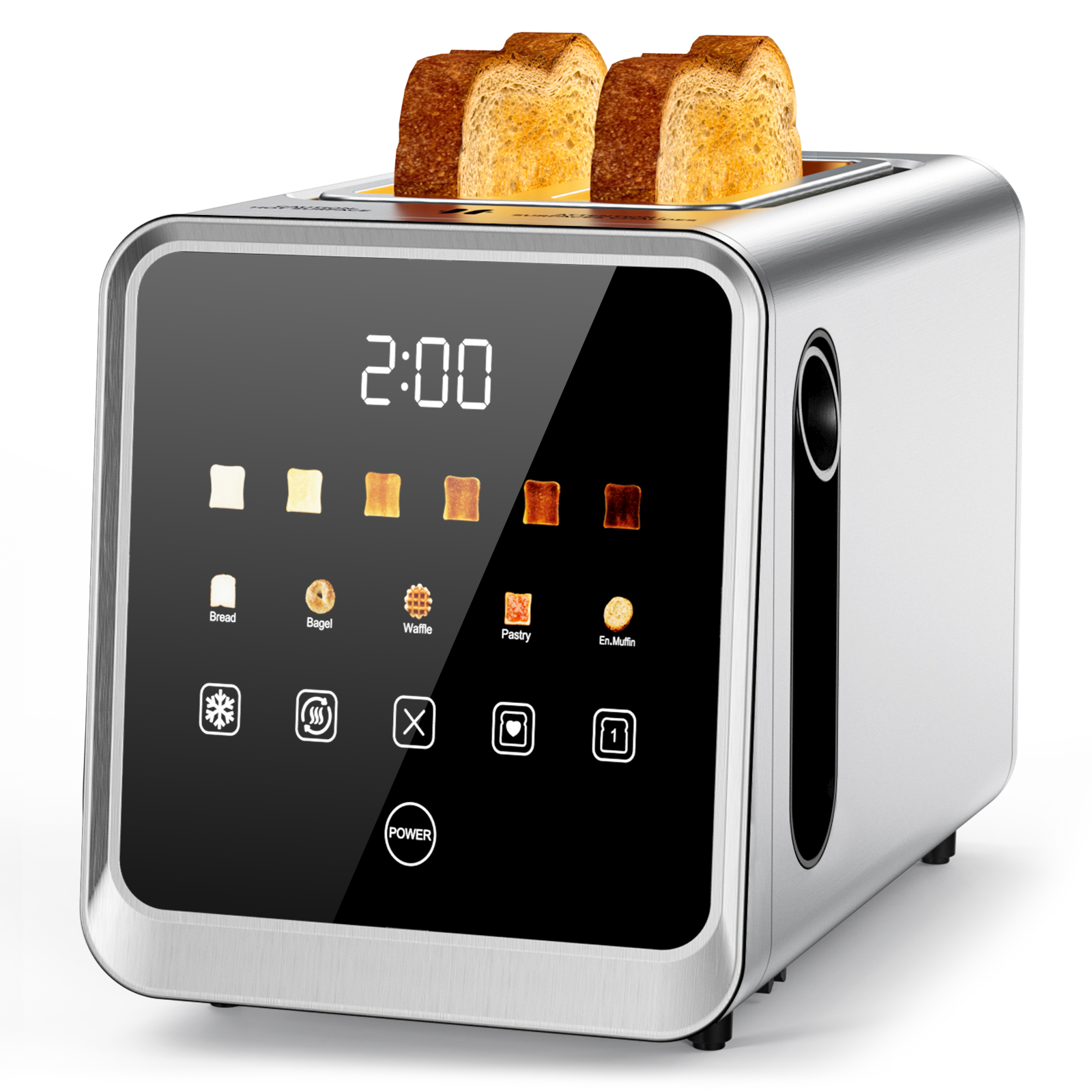 TA1428E-UL Smart Toaster 2 Slice Wide Slot