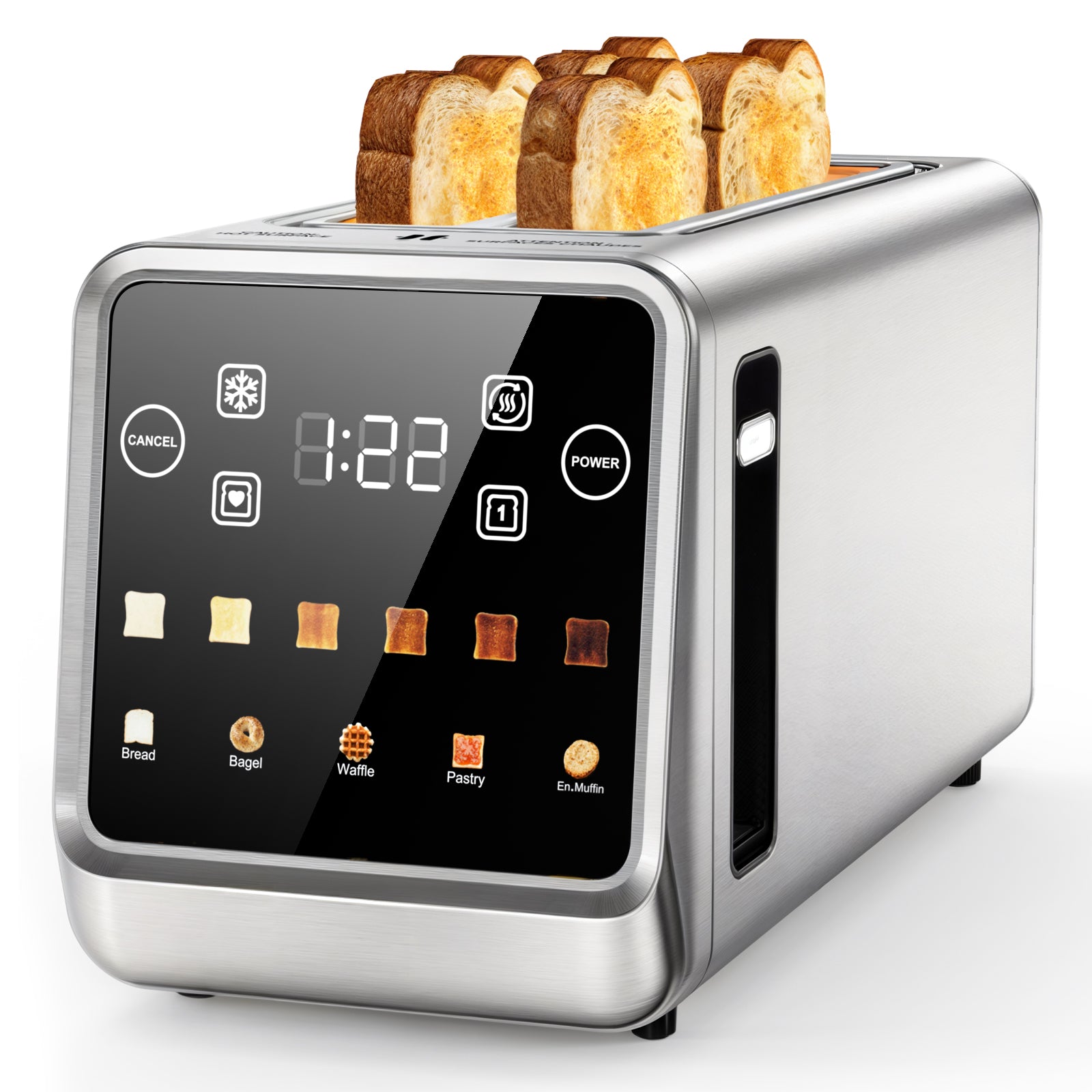 TA7703-UL Smart Toaster 4 Slice Wide Slot