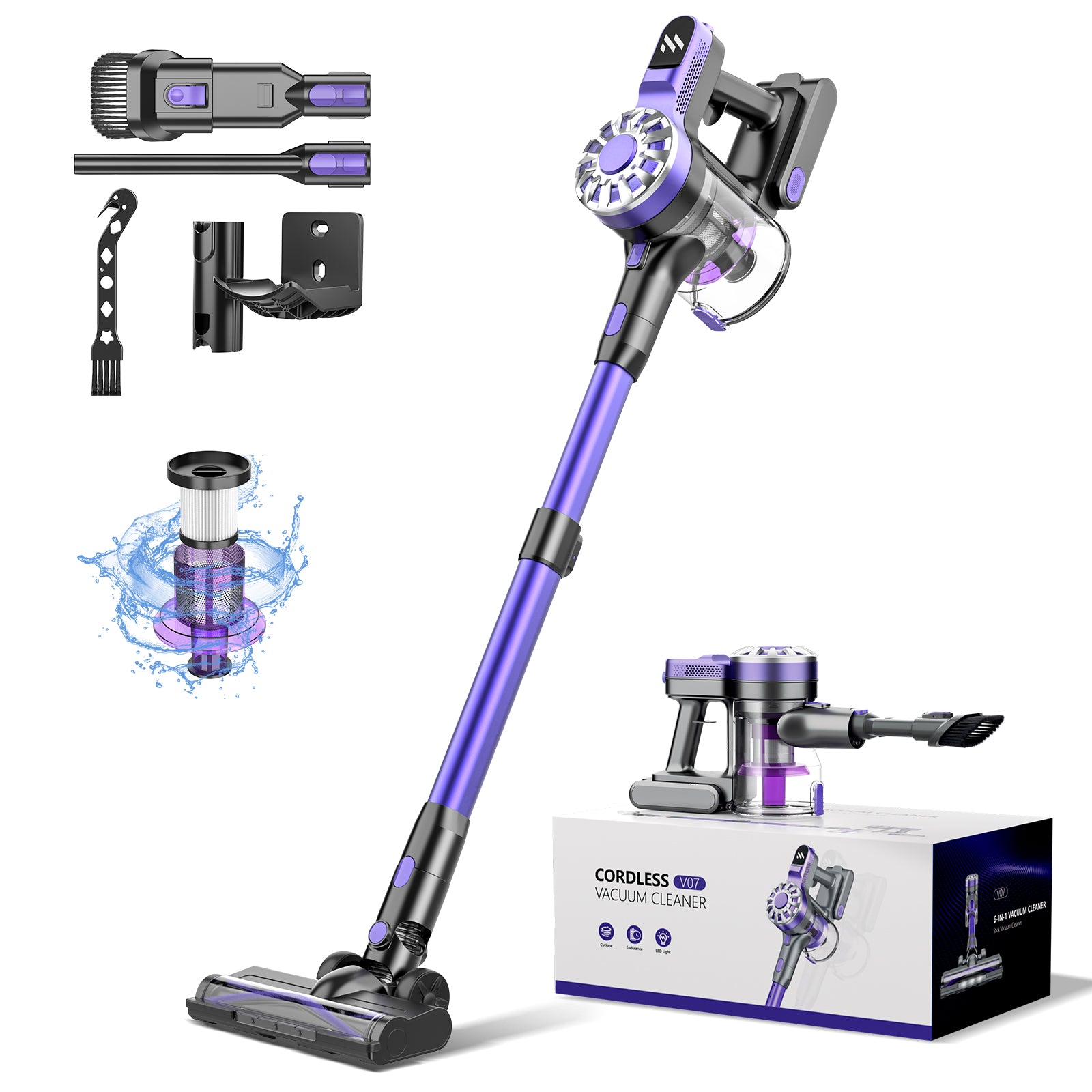V07 Cordless Vacuum Cleaner