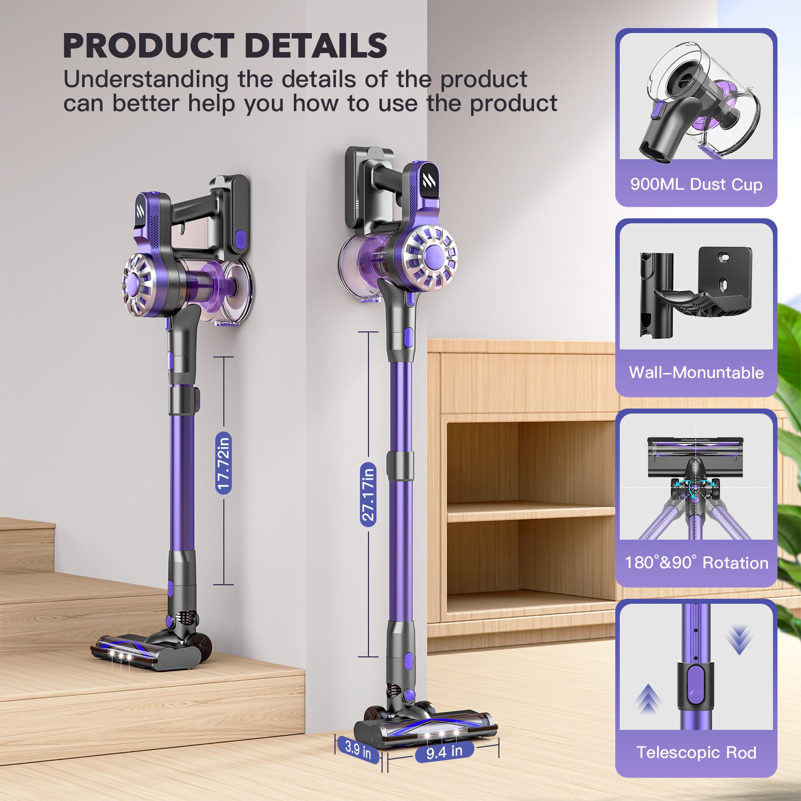 V07 Cordless Vacuum Cleaner